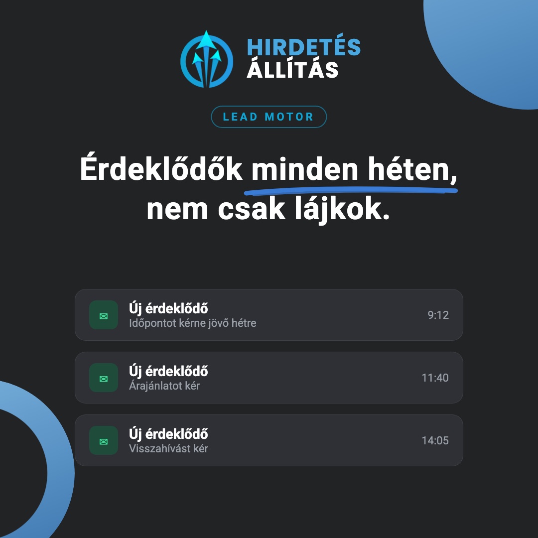 Leadek minden héten